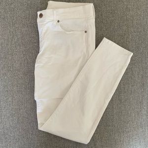 Gap White Legging Skinny Jean